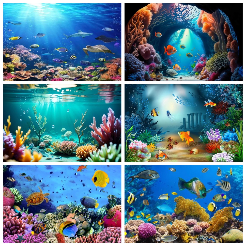 Aquarium Fish World - Underwater World Fish Coral Aquarium Theme