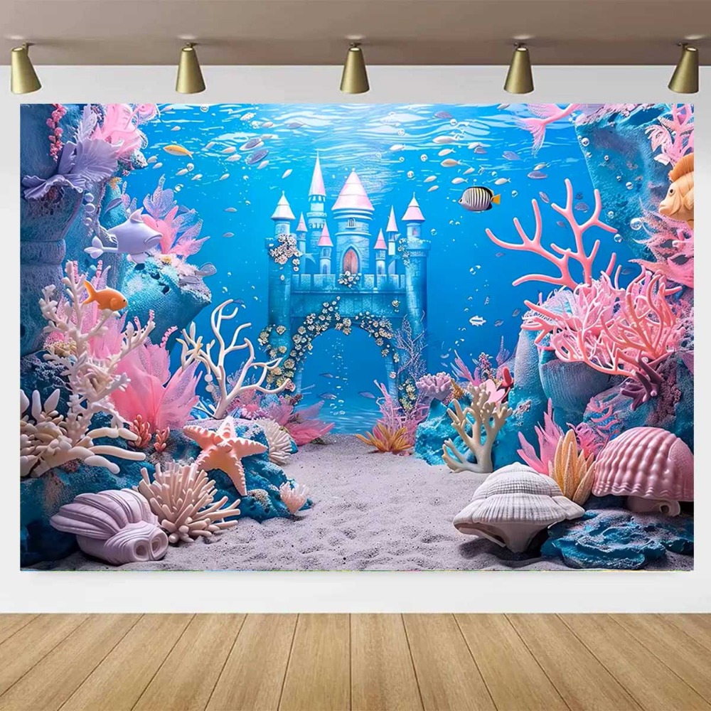 Aquarium Fish World - Underwater World Castle Fish Coral Aquarium