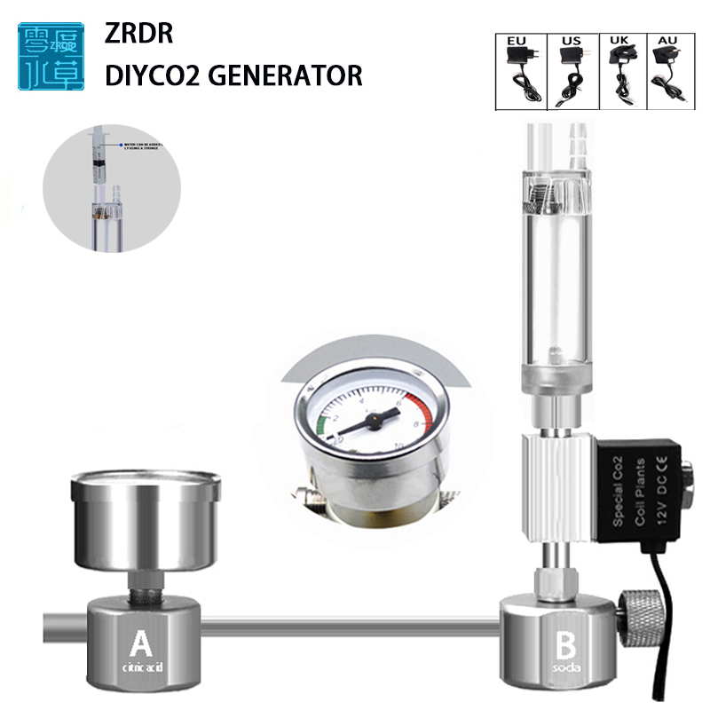 Co2 Diffuser Planted - Aquarium DIY CO2 Reactor Generator System