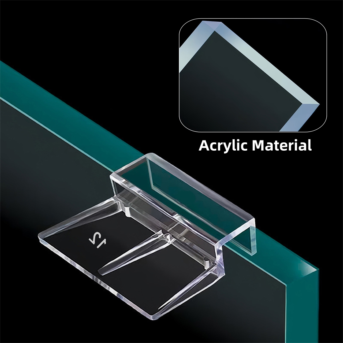 10Pcs Transparent Acrylic Fish - Aquarium Fish Elevator recension och pris