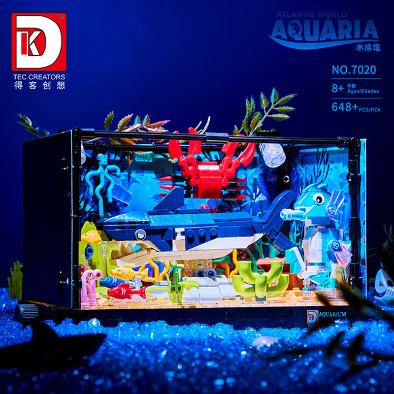 648PCS Shark Ecosystem Tank Bu - Aquarium Fish World recension och pris