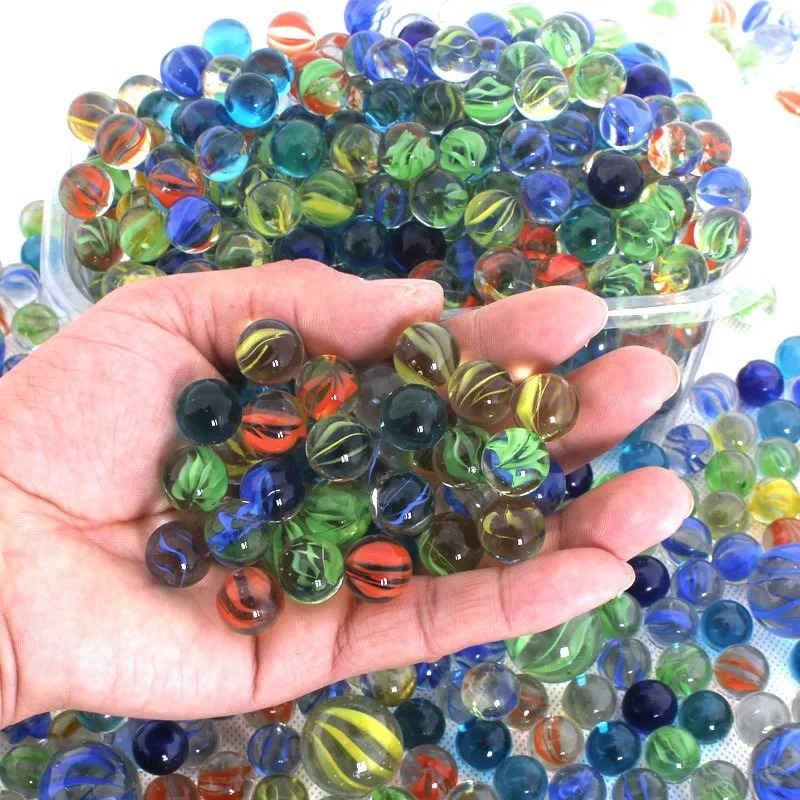 50Pcs 14mm Colorful Glass Marb - Aquarium Fish Home recension och pris