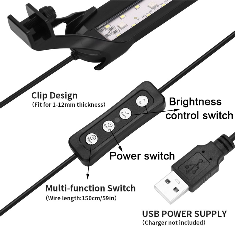 Colourful LED Aquarium Light L - Aquarium Fish Colour recension och pris