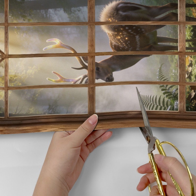 80x180cm 3D Fake Arch Window W - Background Film 3D recension och pris