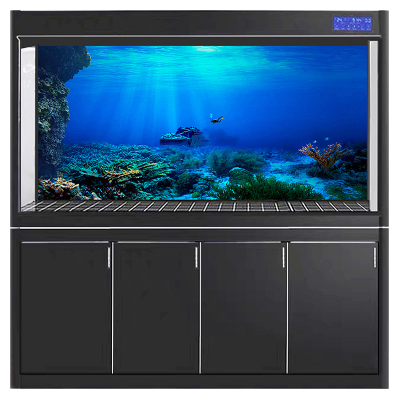 Fish Tank Background Decorativ - Aquarium Fish World recension och pris