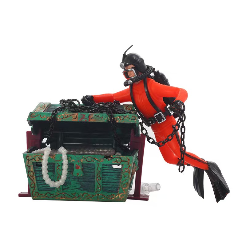 Treasure Frogman Aquarium Orna - Aquarium Fish World recension och pris