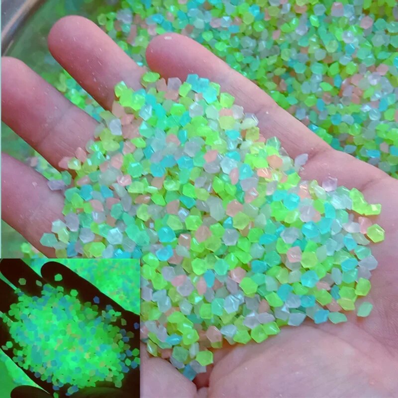 1000pcs 3-5mm Luminous Sand Gl - Aquarium Fish Home recension och pris