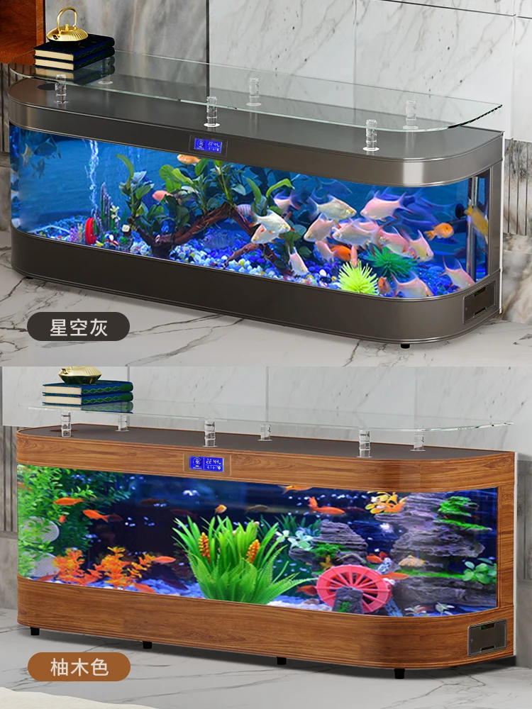 TV Cabinet Glass Fish Tank Sma - Aquarium Fish Delivery recension och pris