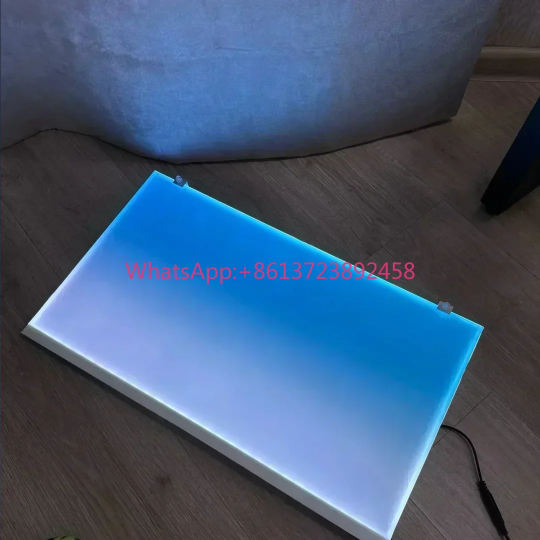 RGB Acrylic Fish Tank Backdrop - Aquarium Fish Colour recension och pris