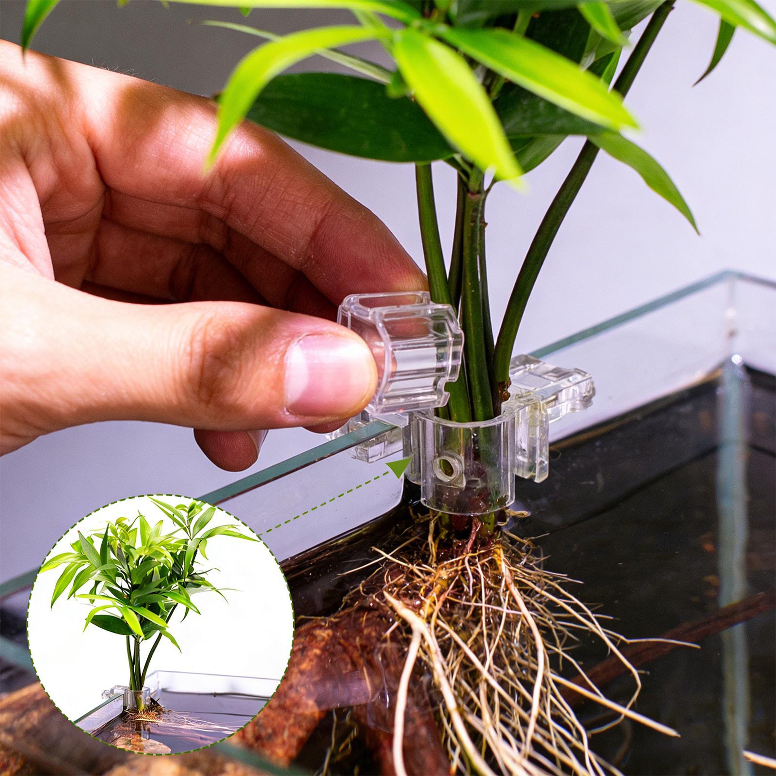 Mini Fish Tank Planter Pot 6Pc - Aquarium Fish Elevator recension och pris
