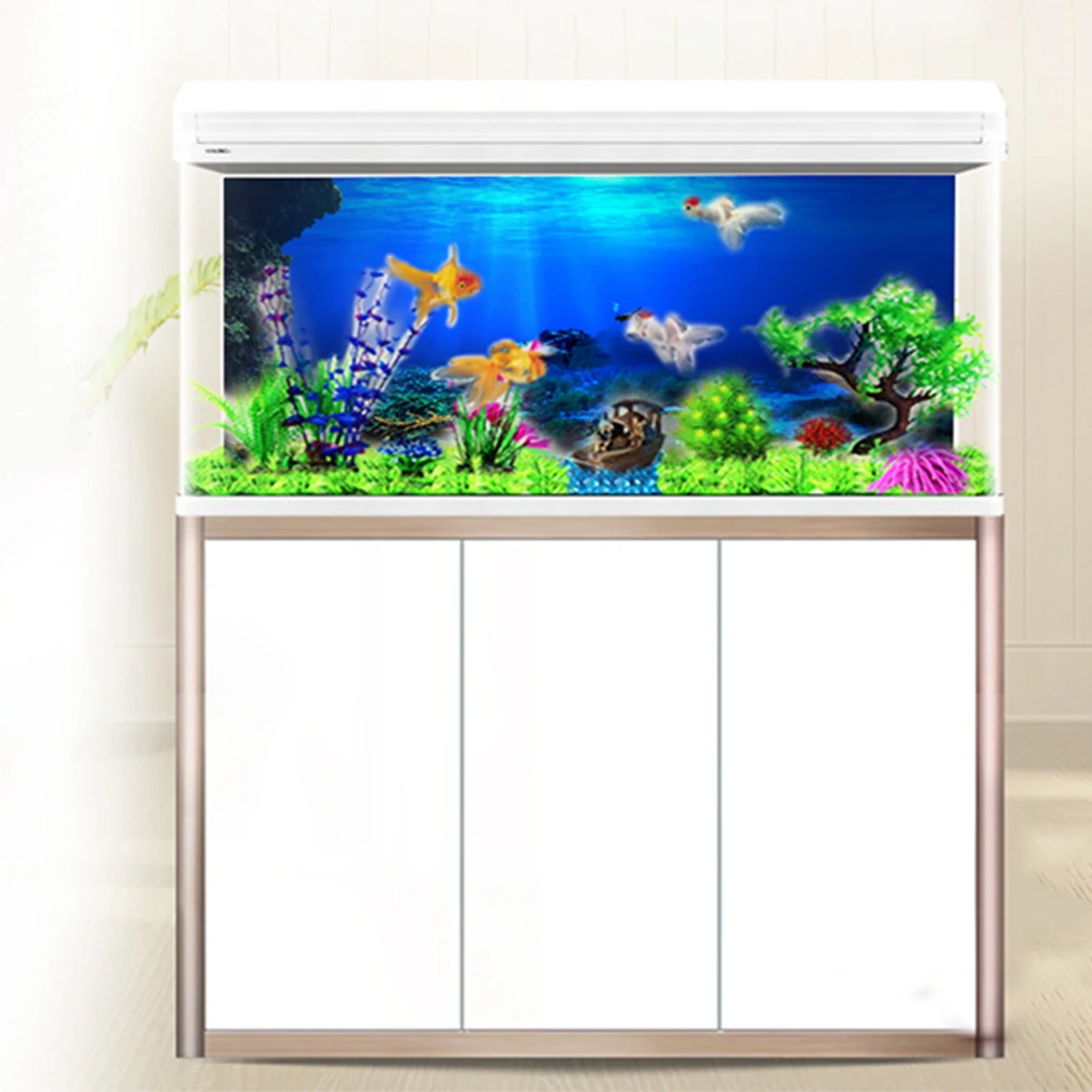 Rainforest Aquarium Background - Aquarium Fish World recension och pris