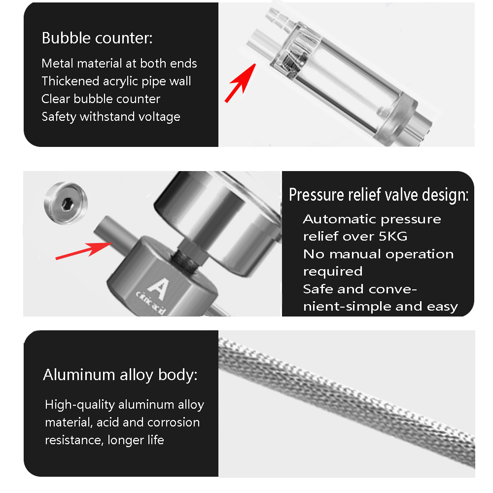 Aquarium DIY CO2 Reactor Gener - Co2 Diffuser Planted recension och pris