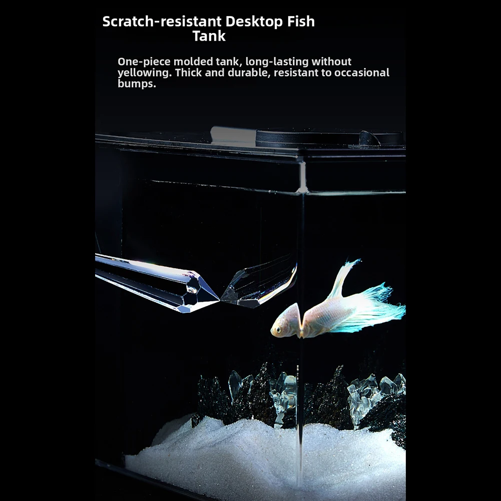 Self-circulation Fish Tank wit - Aquarium Fish Home recension och pris