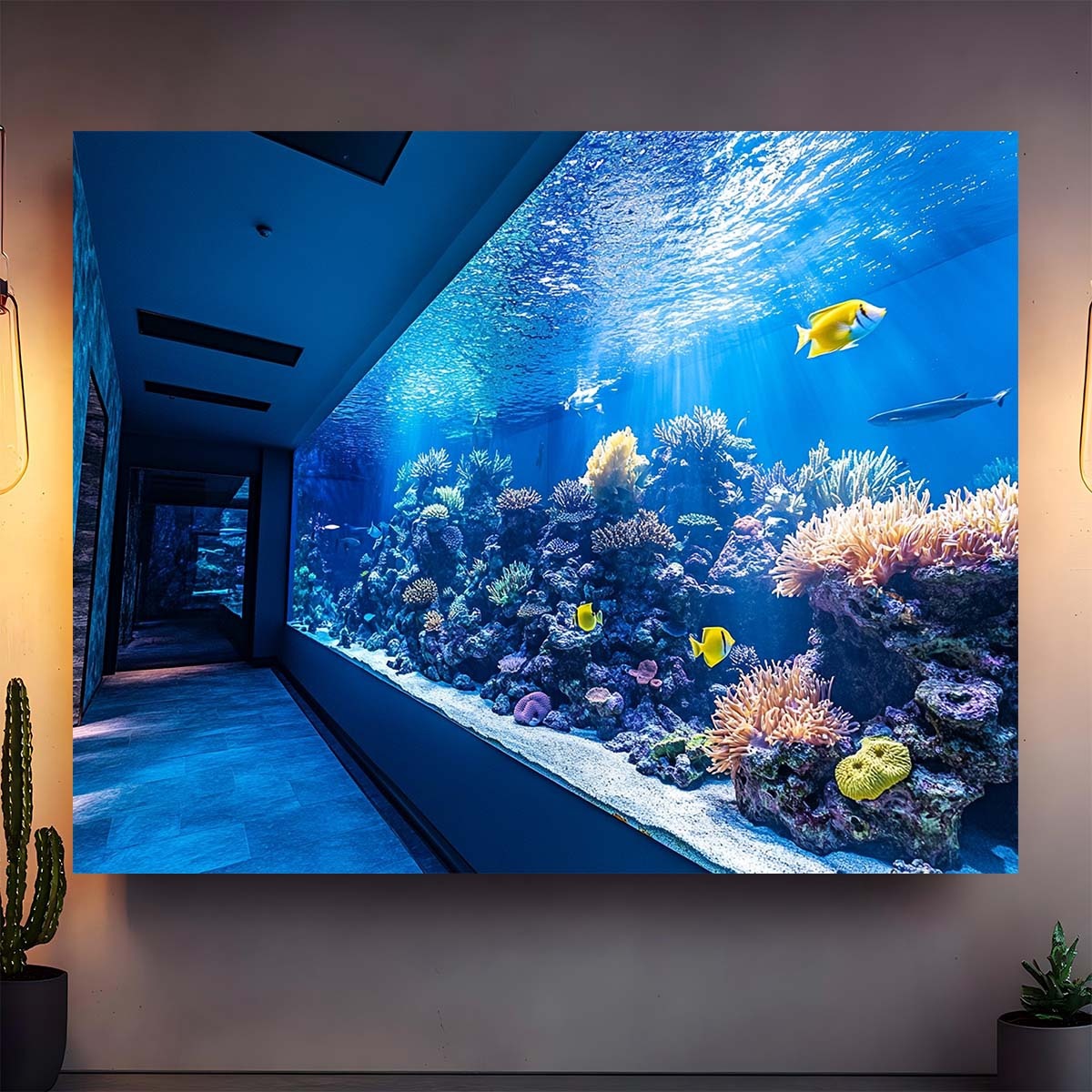 Vibrant Underwater Aquarium Ta - Aquarium Fish Home recension och pris