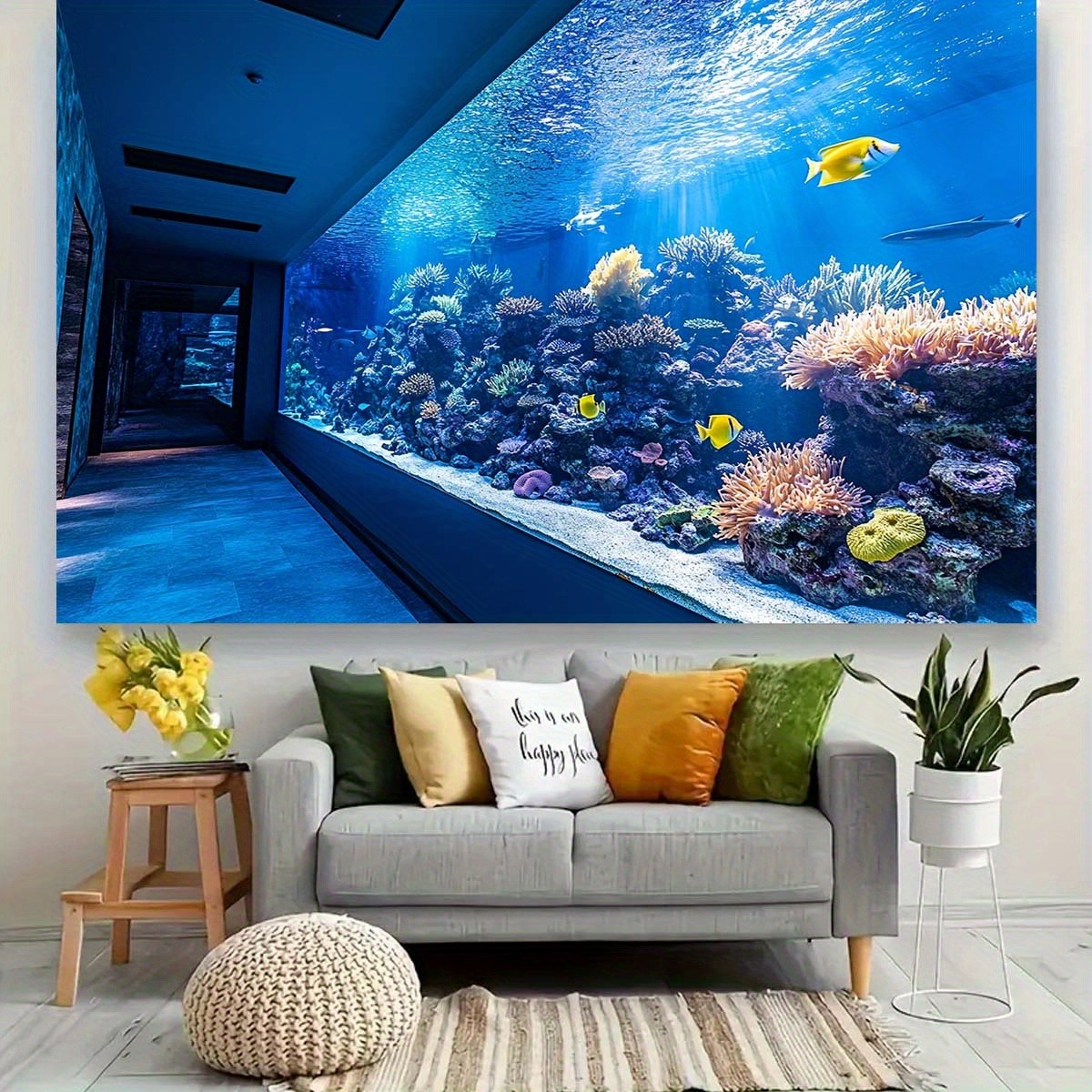 Vibrant Underwater Aquarium Ta - Aquarium Fish Home recension och pris