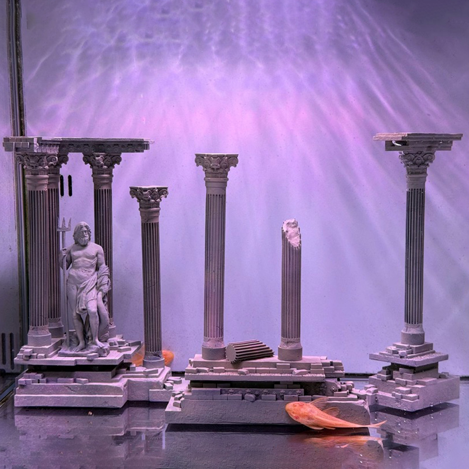 Roman Column Decoration Resin  - Aquarium Fish Elevator recension och pris