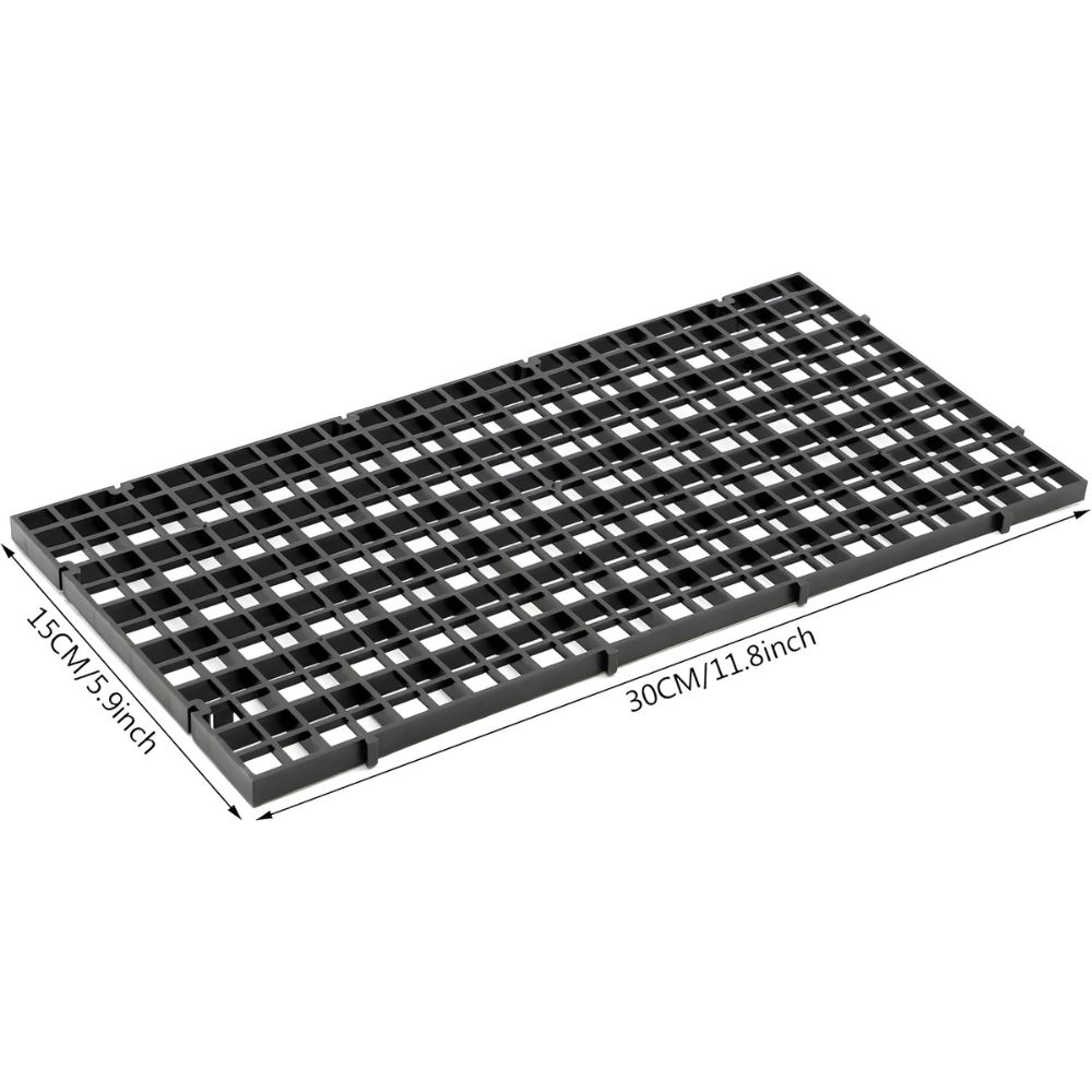14pcs Black Plastic Aquarium G - Aquarium Fish Elevator recension och pris