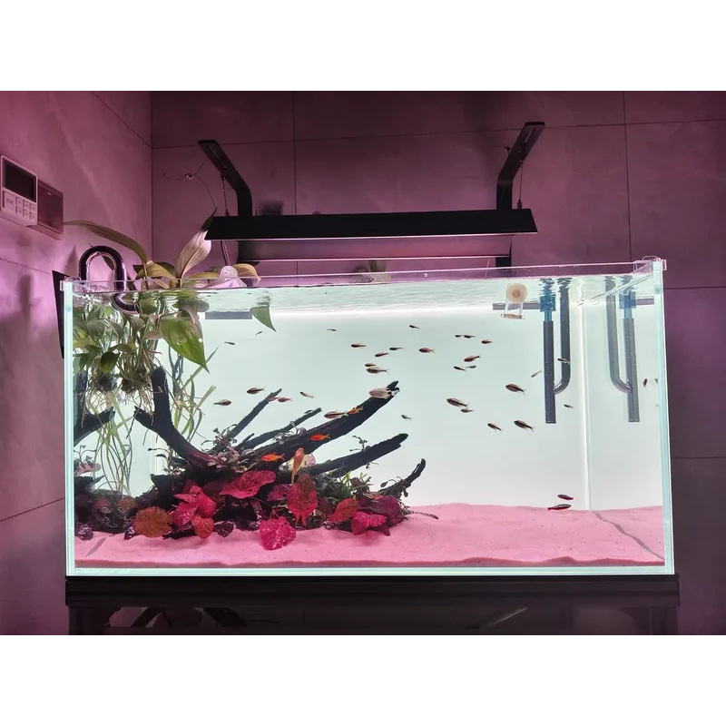 RGB Acrylic Fish Tank Backdrop - Aquarium Fish Colour recension och pris