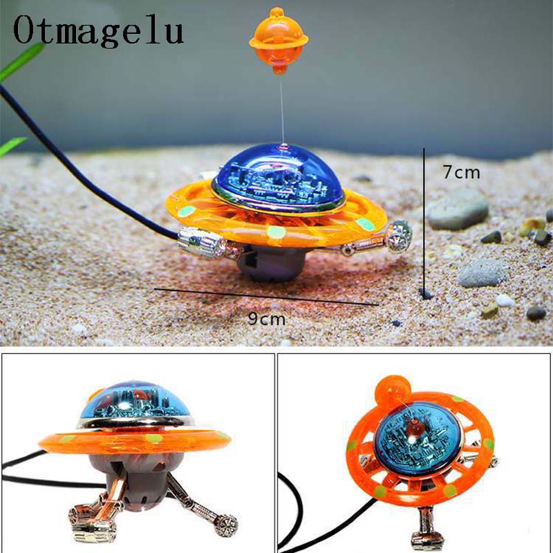 Suspended UFO Aquarium Statue  - Aquarium Fish World recension och pris