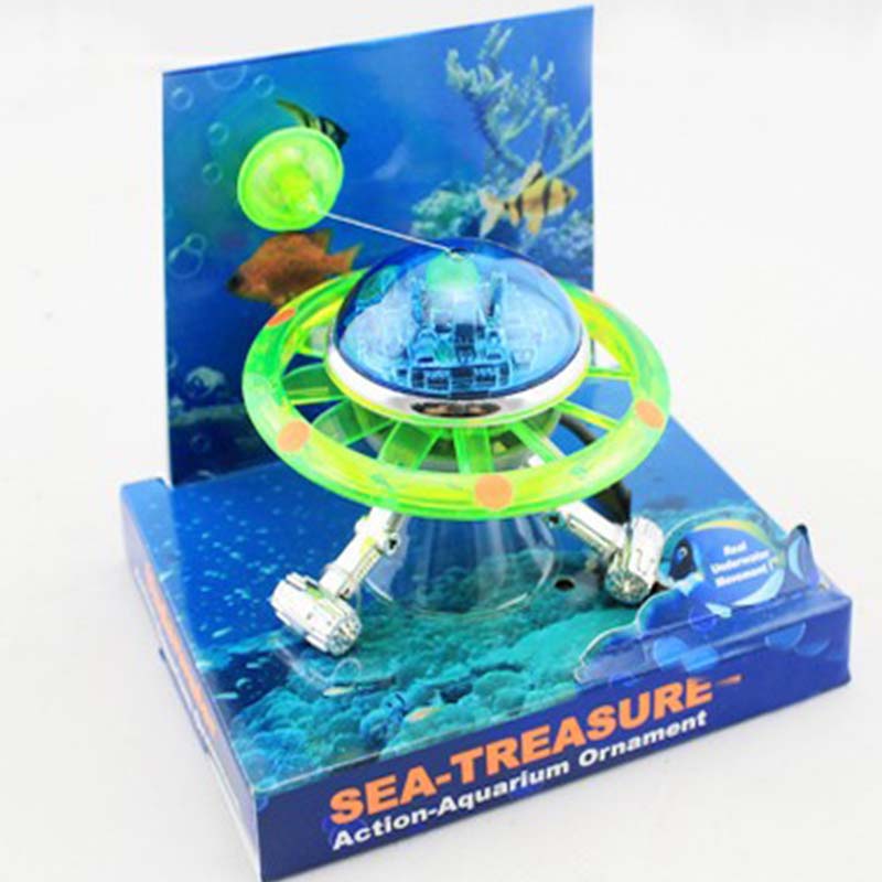 Suspended UFO Aquarium Statue  - Aquarium Fish World recension och pris