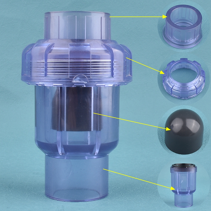 20~50mm UPVC Hemisphere Check  - Aquarium Fish Delivery recension och pris